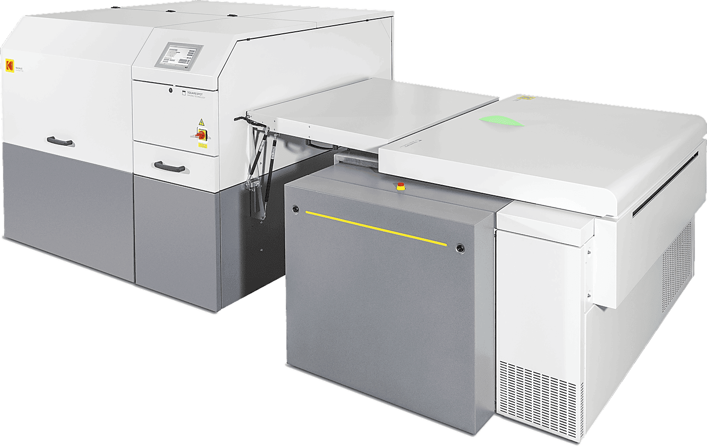 Sistema CTP térmico KODAK Magnus Q800, vista frontal